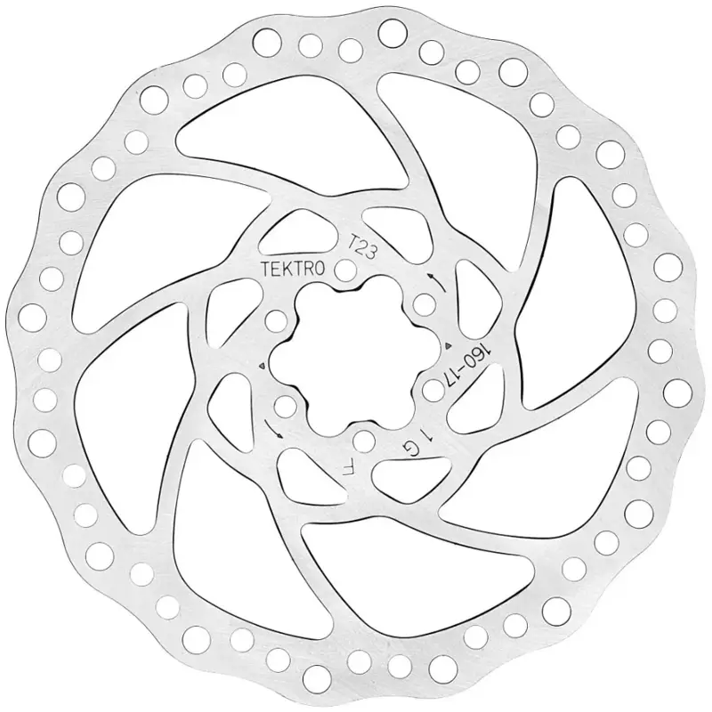 Balfes Bikes Tektro TR17 2.3 203mm Disc Brake Rotor in Silver | Free postage over £30, £10 off first order, price match & 0% finance.